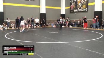 148 lbs Quarterfinal - Mackenzie Pratt, Illinois vs Abigale Holtz, Nebraska