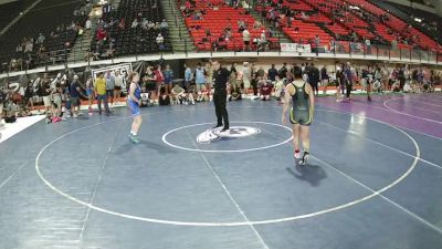 155 lbs Quarters - Amelia Fawcett, Alaska vs Grace Scott