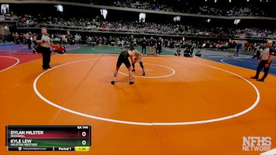 6A 144 lbs Quarterfinal - Kyle Lew, Houston Westside vs Dylan Milster, Rockwall