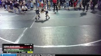 45 lbs Quarterfinal - Peyton Chelewski, Colorado Outlaws Youth Wrestling vs Josiah Guagliardo, Steel City Reloaded Wrestling Club