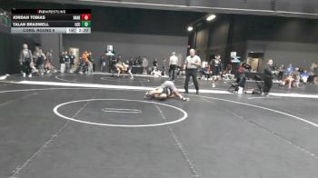 157 lbs Cons. Round 6 - Jordan Tobias, Hastings (Neb.) vs Talan Braswell, Labette Community College