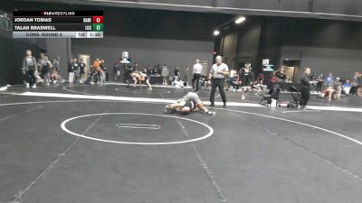 157 lbs Cons. Round 6 - Jordan Tobias, Hastings (Neb.) vs Talan Braswell, Labette Community College