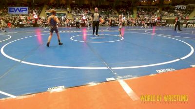 58 lbs Round Of 32 - Beau Burkhart, Coweta Tiger Wrestling vs Penley Roof, Mayfield Mat Academy