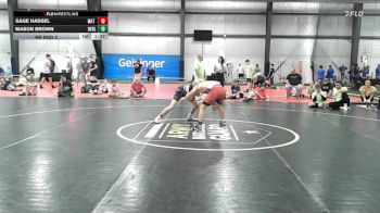 120 lbs Rr Rnd 2 - Gage Hadsel, Mat Demon - K8 vs Mason Brown, Revival - K8