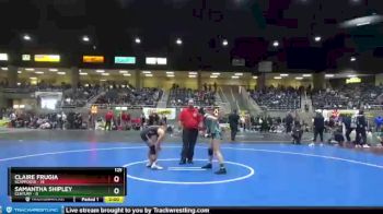 125 lbs Semis & 1st Wrestleback (8 Team) - Samantha Shipley, Century vs Claire Frugia, Scappoose