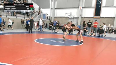 92 lbs Cons. Rd Of 16 - Kody Austin, Prometheus Wrestling Club vs Elijah Gibbs, Mat Demon Wrestling Club