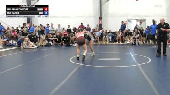 43 lbs Rr Rnd 5 - Malaina Comfort, MGW Bittersweet Mint - W vs Mia Pardo, Carolina Gold