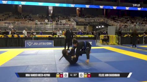 Felice Ann Baughman vs Nina Vander Meer-Huynh 2025 Pan Jiu Jitsu IBJJF Championship