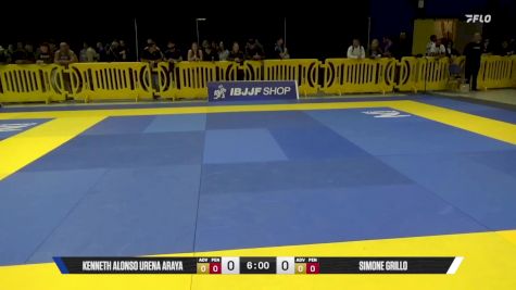 Simone Grillo vs Kenneth Alonso Urena Araya 2025 Pan IBJJF Jiu-Jitsu No-Gi Championship