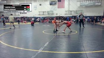 150 lbs Cons. Round 3 - Austin Clark, Oregon City vs Austin Stewart, Dallas