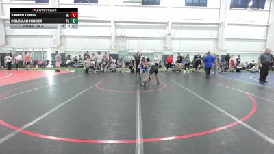 108 lbs Consi Of 4 - Xavier Lewis, DE vs Coleman Kincer, PA