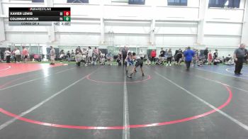 108 lbs Consi Of 4 - Xavier Lewis, DE vs Coleman Kincer, PA