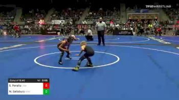 64 lbs Consolation - Silas Peralta, Lockjaw WC vs Maxwell Salisbury, Honey Badger WC