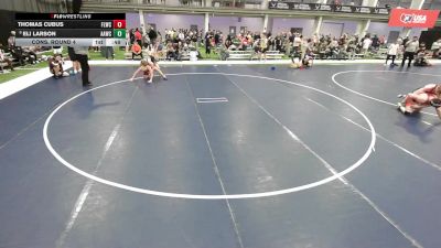 Junior Boys - 175 lbs Cons. Round 4 - Eli Larson, Alber Athletics Wrestling Club vs Thomas Cubus, Forest Lake Wrestling Club