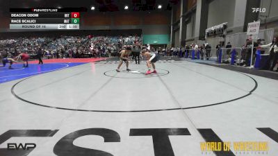 160 lbs Round Of 16 - Deacon Odom, Hot Shots Wrestling vs Race Scalici, Mat Demon Wrestling Club