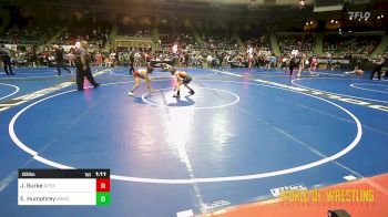 83 lbs Quarterfinal - JoJo Burke, Apex vs Ethan Humphrey, Big Game WC