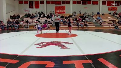 G 115 lbs Round 5 (6 Team) - Andi Wegman, Onaga HS vs Ava Viergever, Alma-Wabaunsee HS