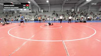 150 lbs Rr Rnd 1 - Mason Hinner, Team Barracuda Elem vs Hezekiah Ballenger, TNWC