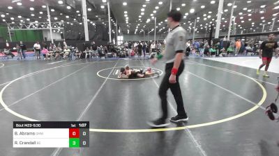 102 lbs Rr Rnd 3 - Brayden Abrams, Gold Medal WC vs Riley Crandall, Berks Catholic