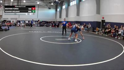 135 lbs Placement (4 Team) - Brayden Turdo, Texas Elite Wrestling Club vs Xzavier Molinas, North DeSoto Wrestling Academy