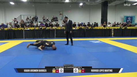 Rodrigo Lopes Martins vs Kauan Argimon Barboza 2026 Pan IBJJF Jiu-Jitsu No-Gi Championship