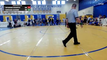 138 lbs Semifinal - Isfandier Sharipov, Osceola (Kissimmee) vs Santiago Alvarez, Spanish River