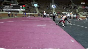 141 lbs Cons. Round 2 - William Avila, West Creek vs Mikai Brinson, Unattached