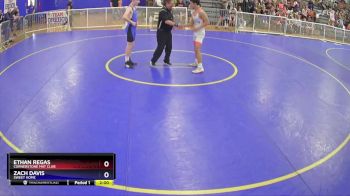 136 lbs Round 2 - Ethan Regas, Cornerstone Mat Club vs Zach Davis, Sweet Home