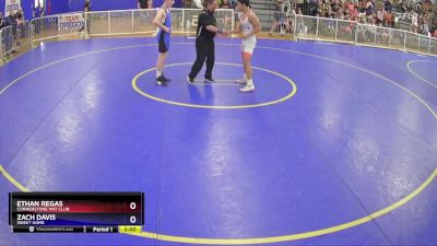 136 lbs Round 2 - Ethan Regas, Cornerstone Mat Club vs Zach Davis, Sweet Home