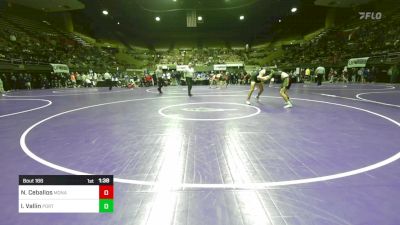 177 lbs Round Of 32 - Noel Ceballos, Monache vs Isaiah Vallin, Porterville