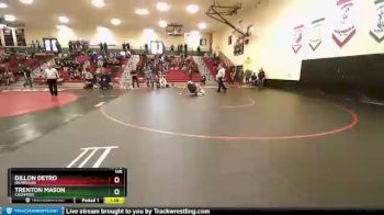 145 lbs Semifinal - Trenton Mason, Cashmere vs Dillon DeTro, Okanogan
