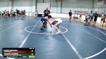 110 lbs Cons. Round 3 - Gavin Meranda, Warrior RTC vs Rooney Olmedo, Michigan West Wrestling Club