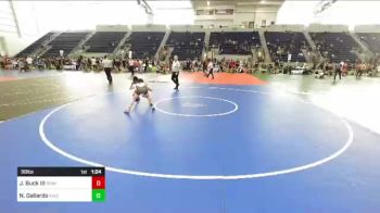 98 lbs Quarterfinal - James Buck III, Dominate WC vs Nikolas Gallardo, Aniciete Training Club