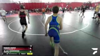 106 lbs Round 1 (16 Team) - Blake Underwood, Marathon vs Parker Owens, Coleman Cougars