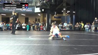 80 lbs 1st Place Match - Joseph Sullivan, Apex Wrestling NYC LLC vs Andrew Taussig, Greater Heights Wrestling Club