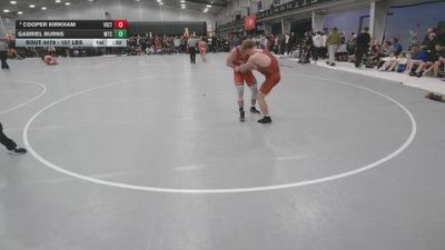 157 lbs 7th Place Match - Cooper Kirkham, Victory vs Gabriel Burns, Minion Training Center