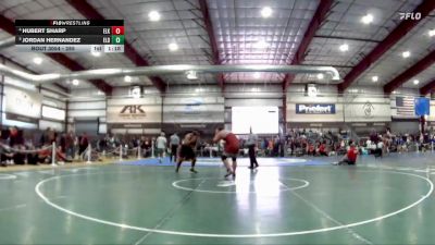 285 lbs Quarterfinal - Jordan Hernandez, Eldorado vs Hubert Sharp, Elko