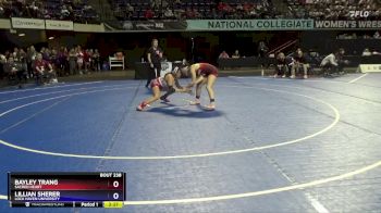 130 lbs Cons. Round 2 - Lillian Sherer, Lock Haven University vs Bayley Trang, Sacred Heart