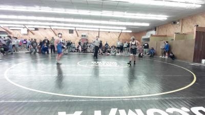 220 lbs Consi Of 8 #2 - Wyatt Grey, Oswego vs Kenyon Davidson, Johnson City