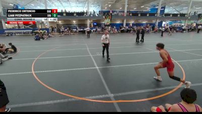 144 lbs Cons. Round 6 - Liam Fitzpatrick, Unattached vs Federico Ortencio, Unattached