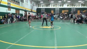 125 lbs Cons. Semi - Caroline Pohlman, Linn-Mar vs Allison Asante, Wahlert Catholic