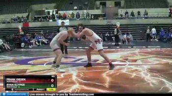 182 lbs Round 2 (4 Team) - Ryan Kuyper, Northfield vs Frank Giesen, New Prague