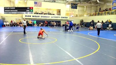 149 lbs Round 3 (6 Team) - Kyler Tabor, Labette Community College vs Josiah Wickard, Snow