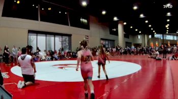 70 lbs Semis & 1st Wb (8 Team) - Eliza Eberle, NC National Team vs Eleanor Hoose, Mat Clash Beastin`