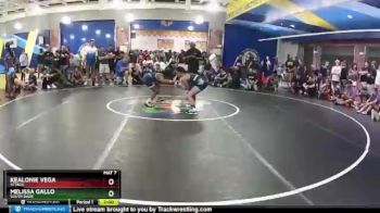 97 lbs Round 1 - Melissa Gallo, South Dade vs Kealonie Vega, Attack