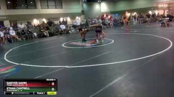 120 lbs Round 4 (6 Team) - Sawyer Hamm, Terre Haute Black vs Ethan Cantrell, Springboro 2