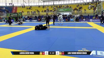 Lara Yasmin Moraes Braga vs Larissa Bueno Vieira 2025 Brasileiro Jiu-Jitsu IBJJF