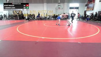 190 lbs Cons. Round 5 - Wyatt Wexler, Hillcrest vs Andrew Lanik, Hamilton