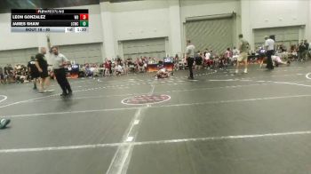 65 lbs Quarterfinal - Leon Gonzalez, WALLE BOYS vs James Shaw, Larue County Wrestling Club