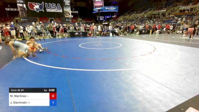 138 lbs Cons 32 #1 - Mark Martinez, Illinois vs Jacob Sieminski, Oregon